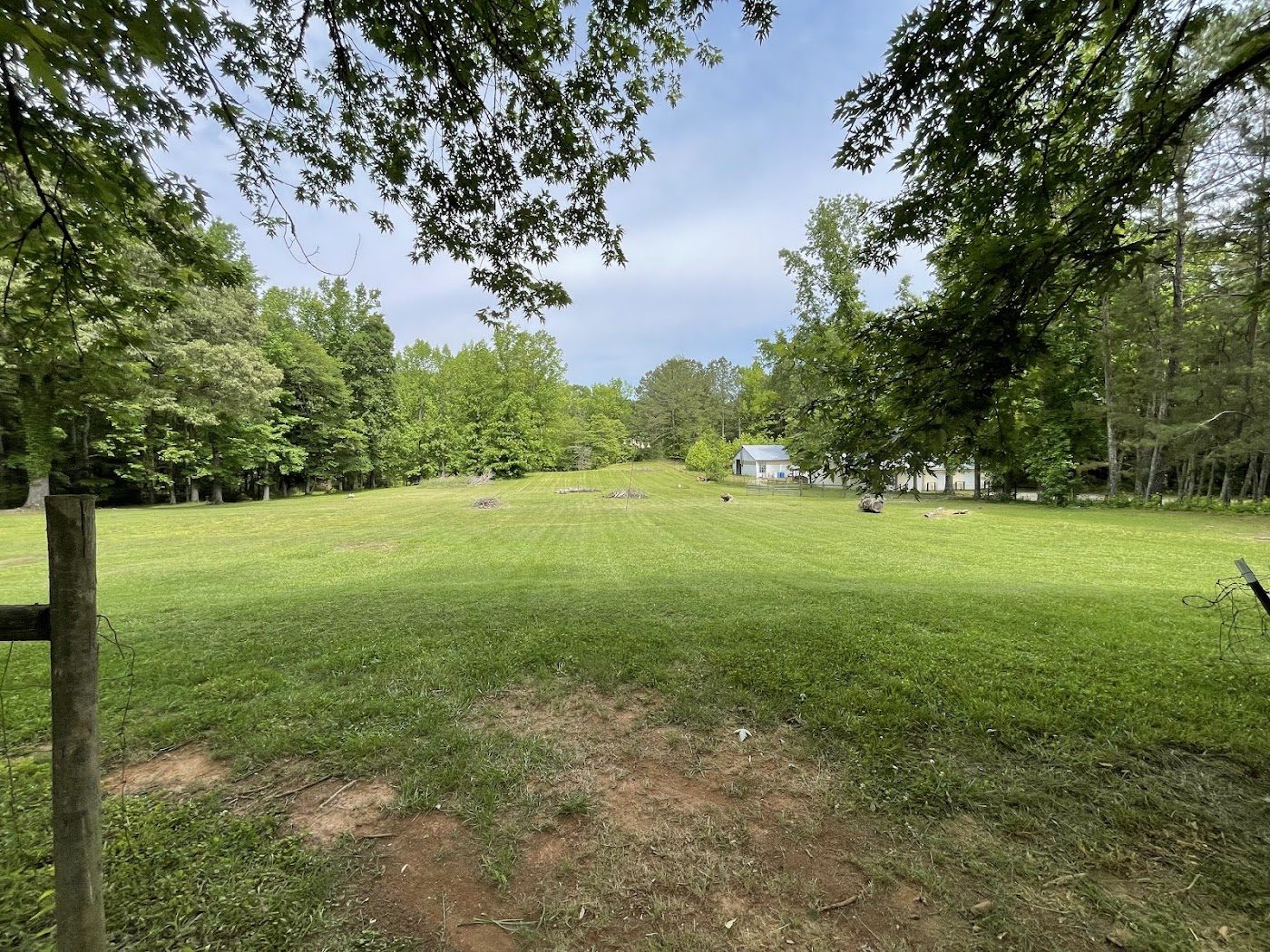 Mowed field